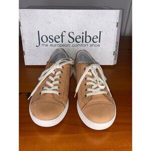 Josef Seibel Womens Leather Low Profile Comfort Sneakers Sina 11 Size 6 EU 37